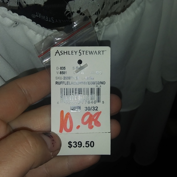 Ashley Stewart white dress - Picture 2 of 3